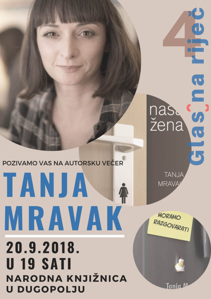 Autorska večer TANJA MRAVAK