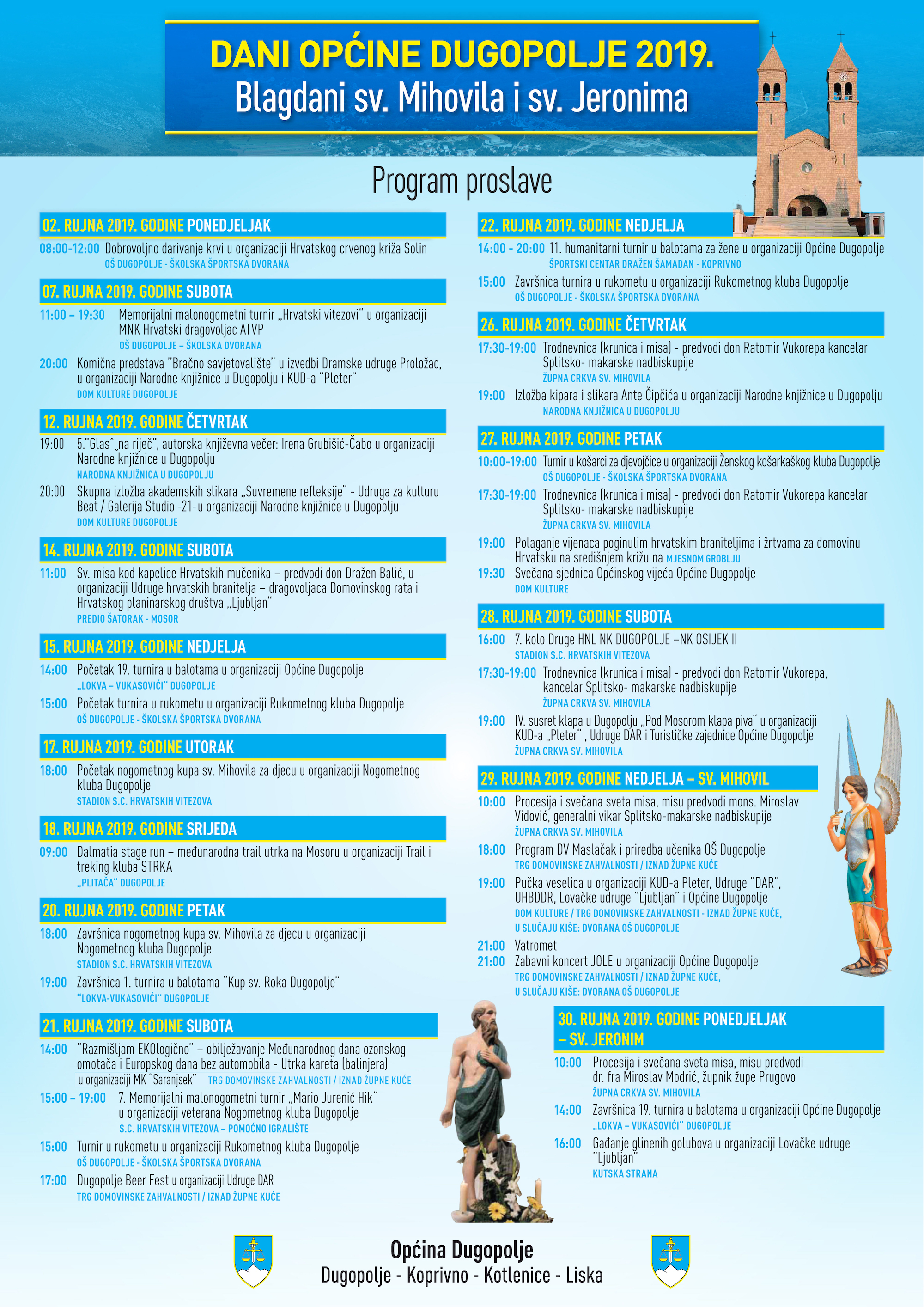 Proslava dana Općine Dugopolje 2019.