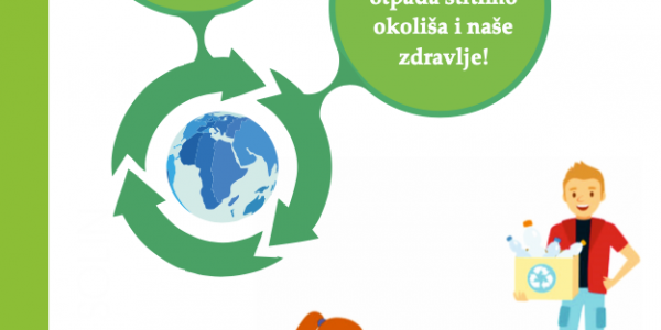Brošura reciklažnog dvorišta slika naslovne stranice