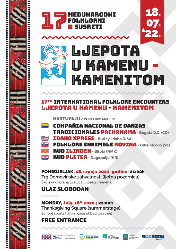 17-ti međunarodni folklorni susret Ljepota u kamenu – kamenitom