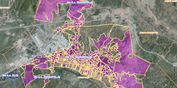 Katastarska izmjera k.o. Dugopolje